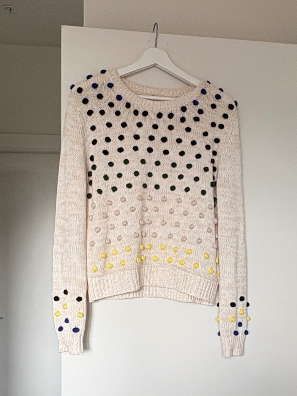 ANTHROPOLOGIE Beautiful cotton sweater from Moth L